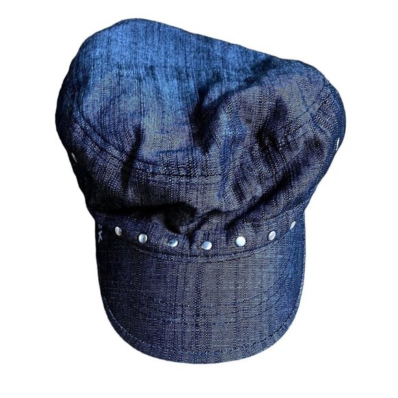 Vintage Calvin Klein Denim Hat Newsboy Cap - Picture 2 of 11